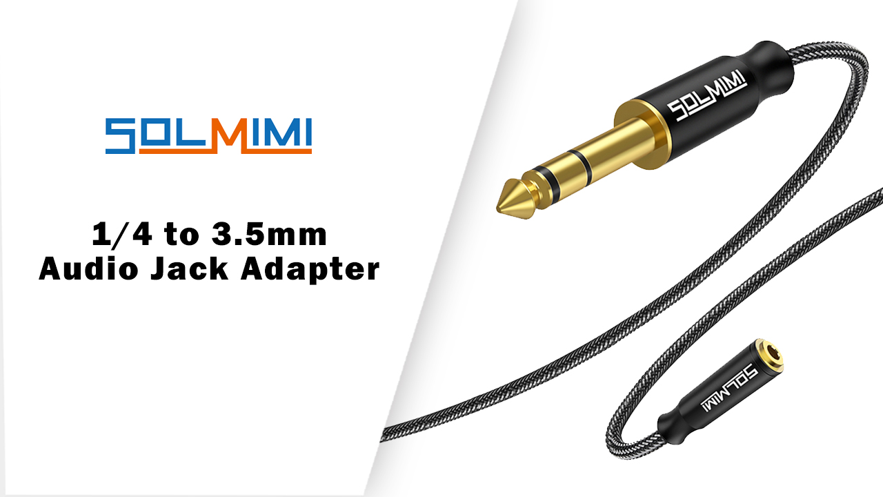 Amazon.com: SOLMIMI 1/4 Headphone Adapter, 6.35 mm Male to 3.5 mm Amazon.com: SOLMIMI 1/4 Headphone Adapter, 6.35 mm Male to 3.5 mm
